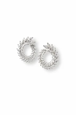 Crystal Wreath Earrings