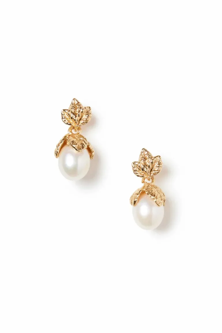 Earrings with Crystal Pendants