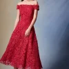 Embroidered Floral Lace Dress