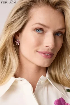 Floral Stud Earrings