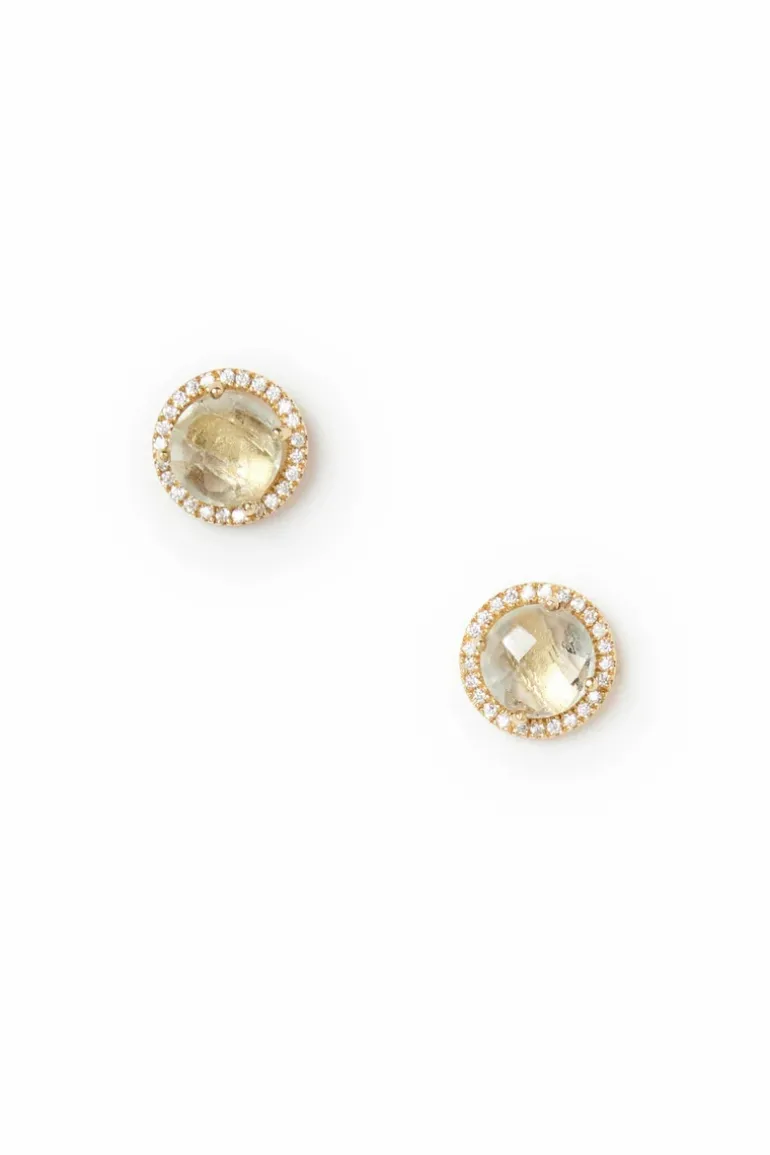 Halo Crystal Earrings