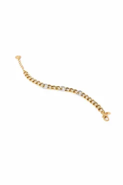 Shiny Gold-Tone Bracelet