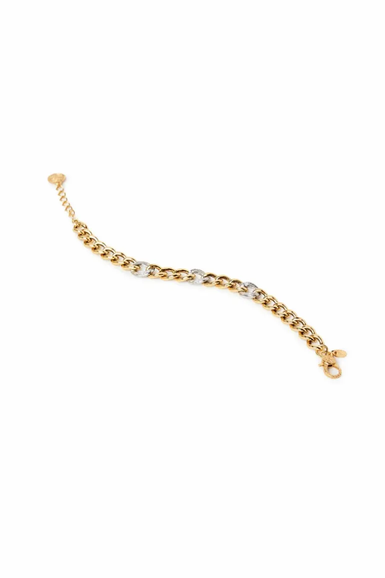 Shiny Gold-Tone Bracelet
