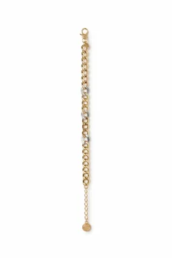 Shiny Gold-Tone Bracelet